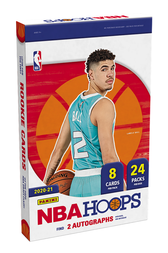 2020-21 Panini NBA Hoops Basketball Hobby Box